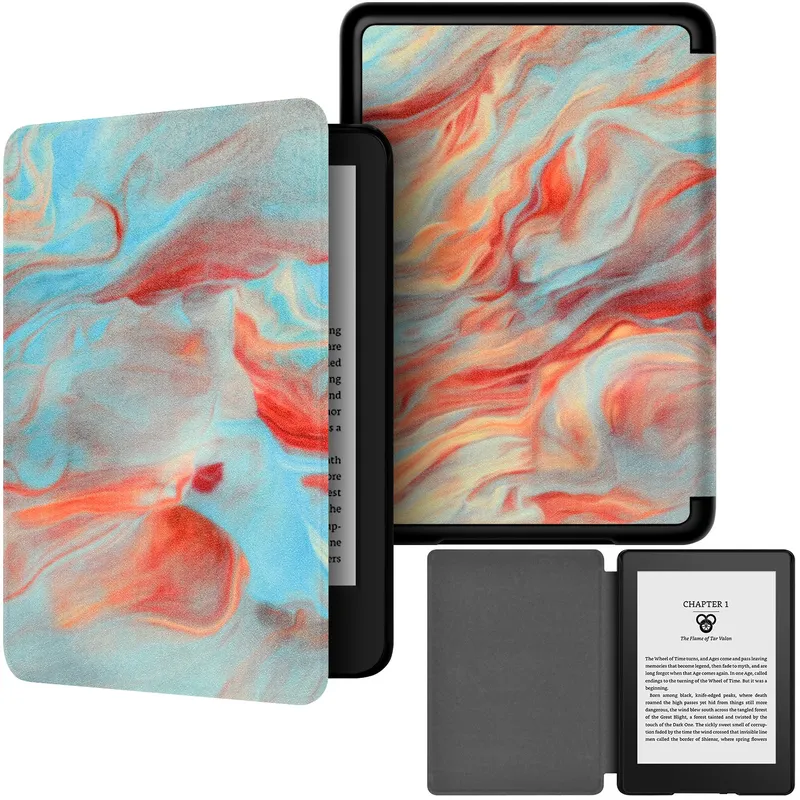 Etui Do Kindle Paperwhite 6 Colorsoft Signature Edition Graficzne - Aurora