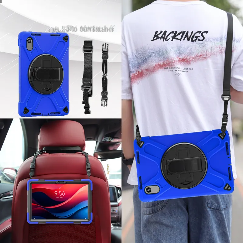 Etui Pancerne Armor Do Idea Tab 11 Z Podstawką - Granatowy