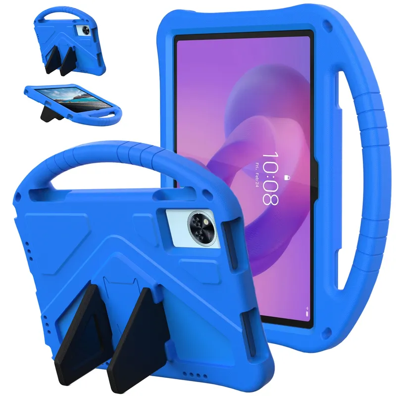 Etui FunColor Do Lenovo IdeaTab 11 - Pancerne Z Podstawką Niebieski