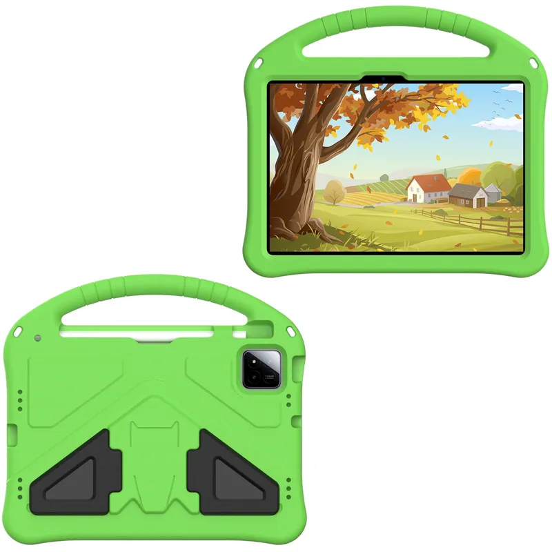 Etui FunColor Do XIAOMI Pad 7/PAD 7 Pro 11.2 Pancerne - Zielone