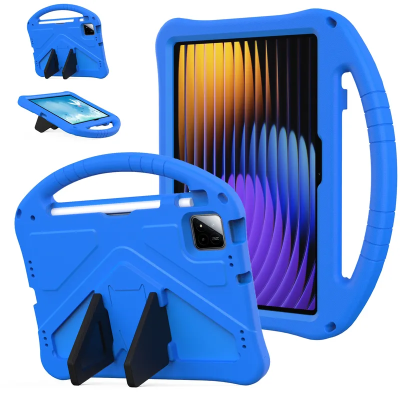 Etui FunColor Do XIAOMI Pad 7/7 Pro 11.2 Pancerne Ochronne - Niebieski