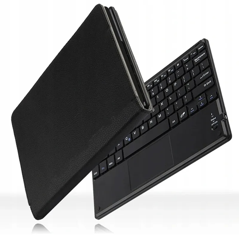 Etui Z Klawiaturą Bluetooth Do SAMSUNG Galaxy Tab A11+ 10.9" - Czarne