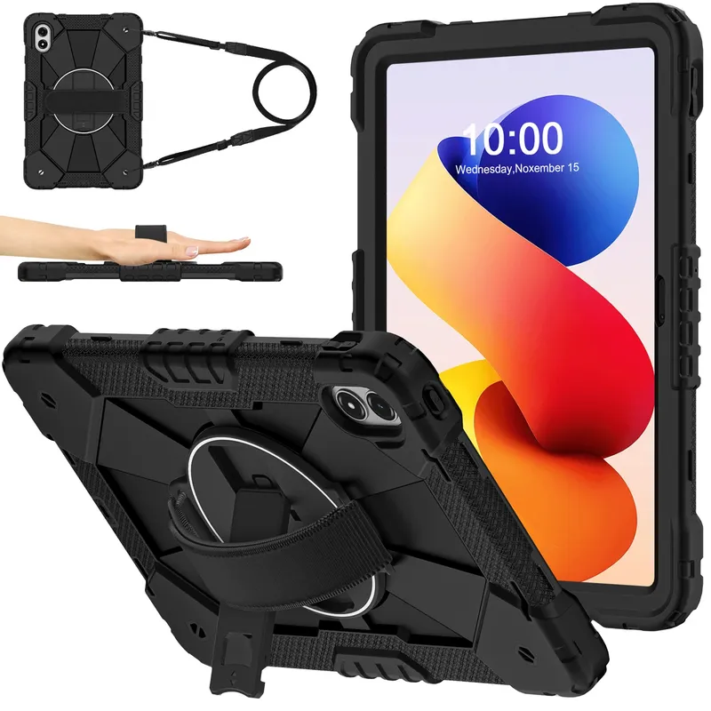 Etui Pancerne Z Uchwytem Do Redmi Pad Pro 2 12.1 2025 - Czarne