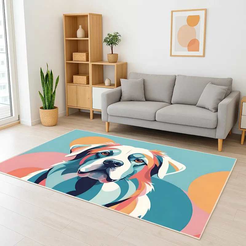 Dywan Gamingowy 3D ColorDog Nowoczesny Wzór Do Pokoju Gracza - ColorDog 170x120 cm