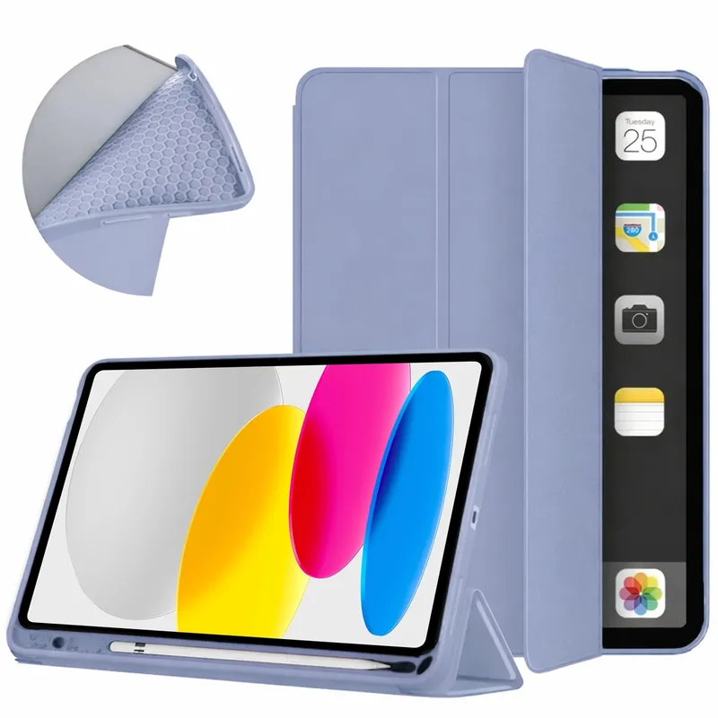 Etui Smart Do IPad 10.9 2022 Gen. 10 / IPad 11 2025 Z Podstawką - Fioletowe