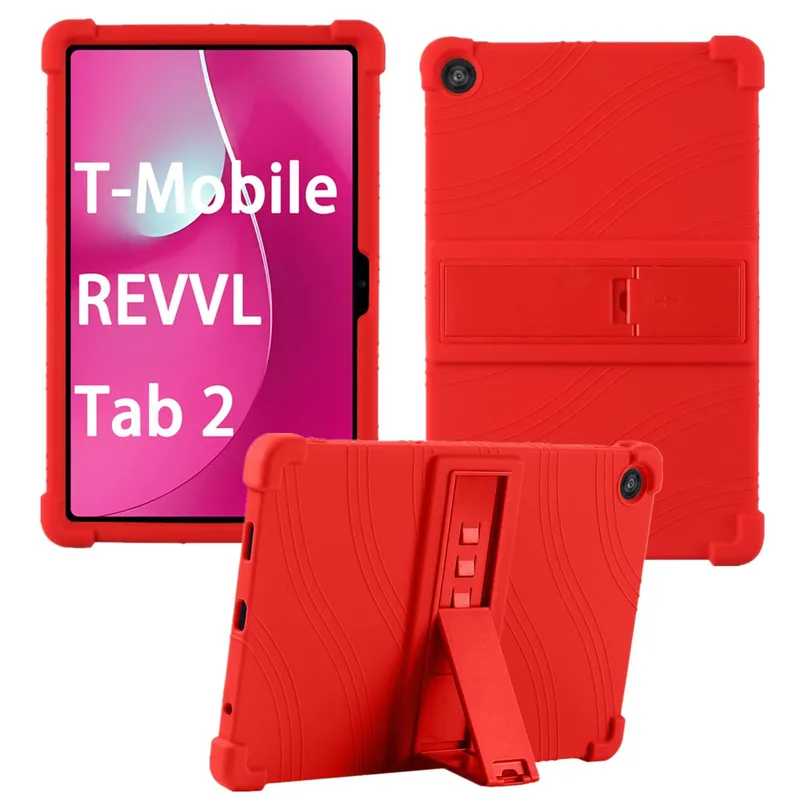 Etui Armor Do T-Mobile T Tablet 2 10.1 5g 2025 Pancerne - Czerwone