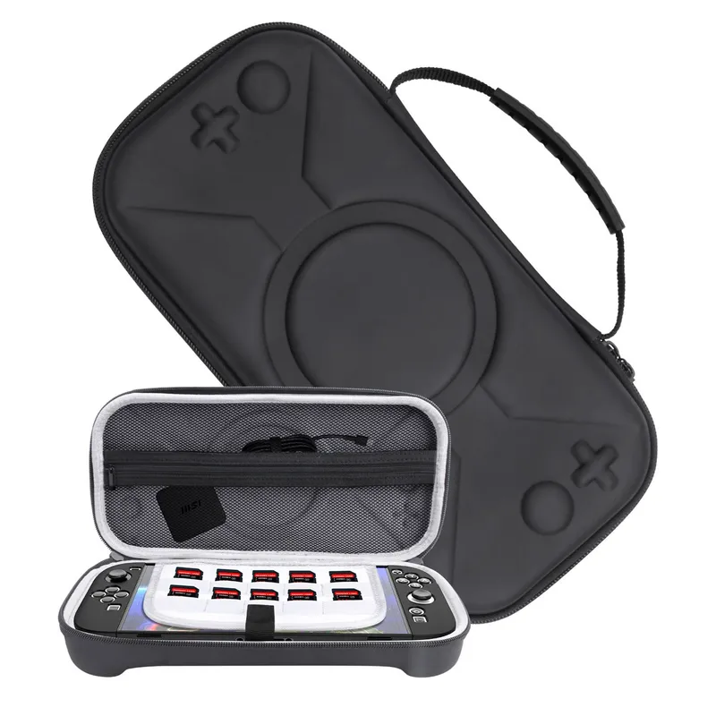 Etui Torba Nintendo Switch 2 Na Karty I Kabel Wstrząsoodporna - Czarne