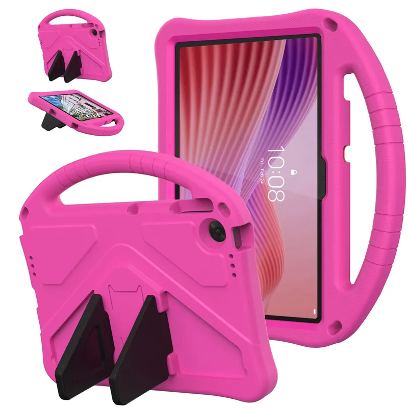 Etui FunColor Do Lenovo Tab 10.1 2025 Z Podstawką - Różowy