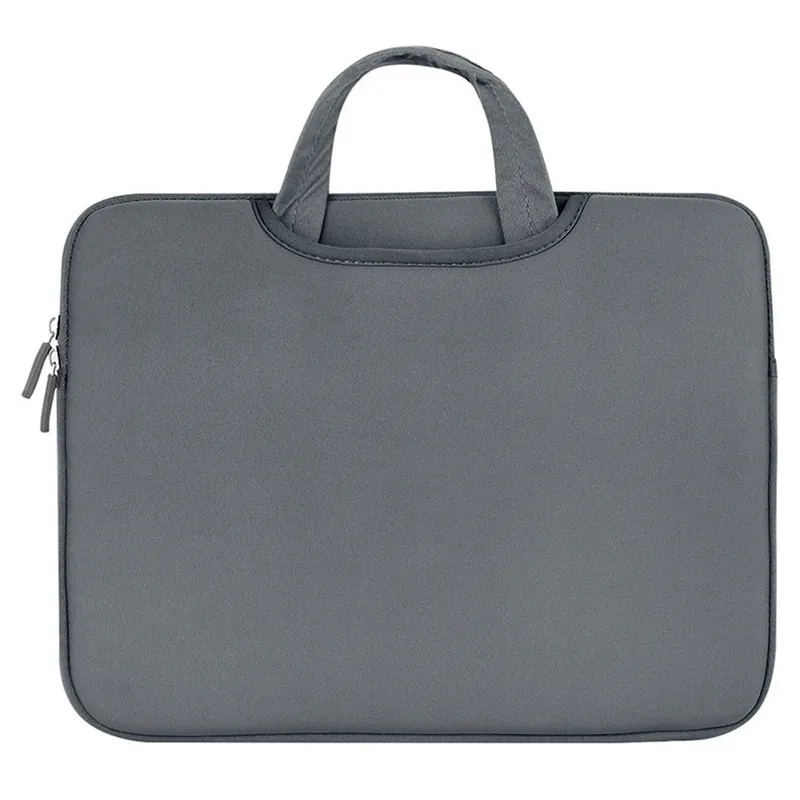 Torba Pokrowiec Na Laptopa 15 6" Uniwersalna Ochronna - Szara