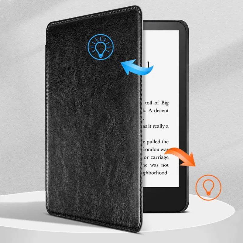 Etui Strap Case Do Kindle Paperwhite 5 Z Uchwytem I Podstawką - Brązowe