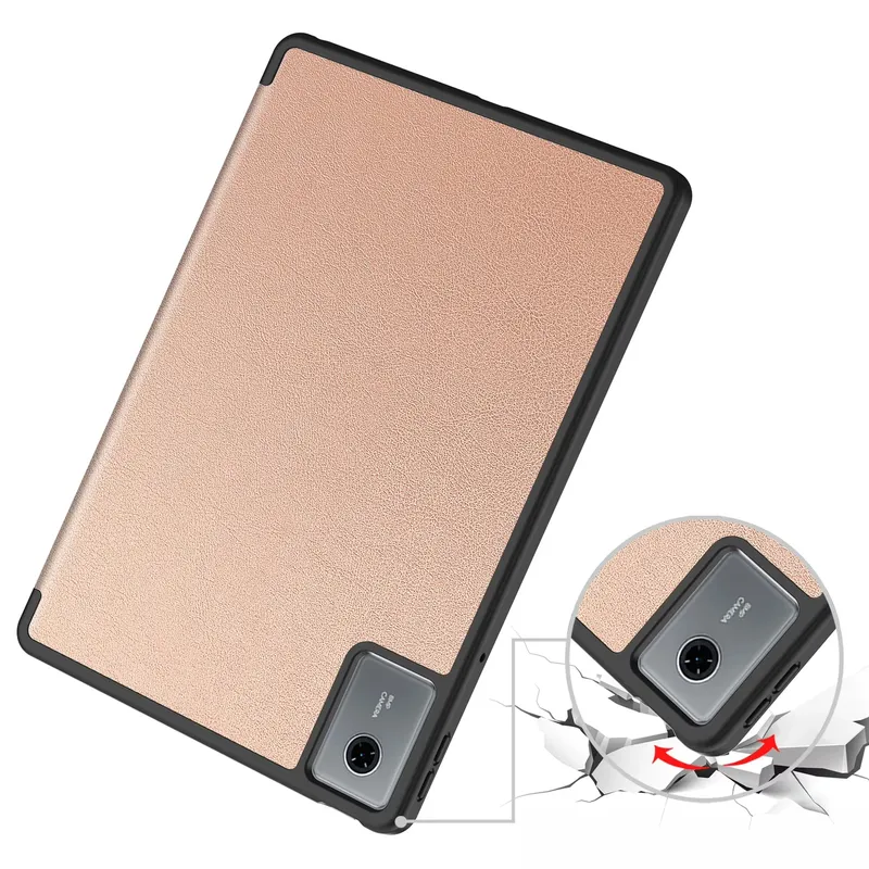 Etui Z Uchwytem Na Rysik Do Lenovo Idea Tab 11 TB336FU - Różowe Złoto