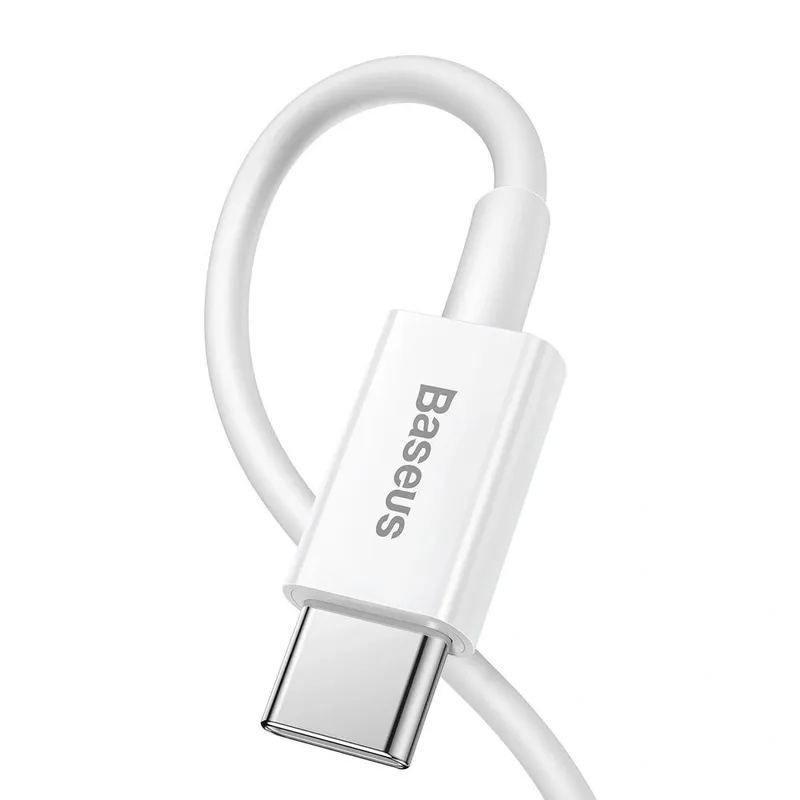 Kabel BASEUS Superior Series USB-C Lightning PD 20W 1m - Biały