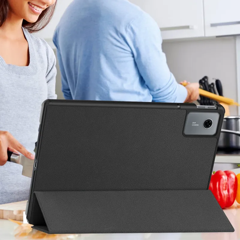 Etui Smart Do Lenovo Idea Tab 11 2025 Z Klapką I Podstawką - Czarne