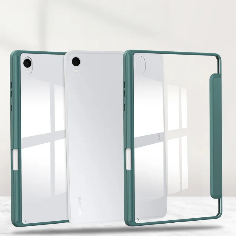 Etui Clear Pencil SAMSUNG Galaxy Tab S11 11 SM SMX736 - Zielone