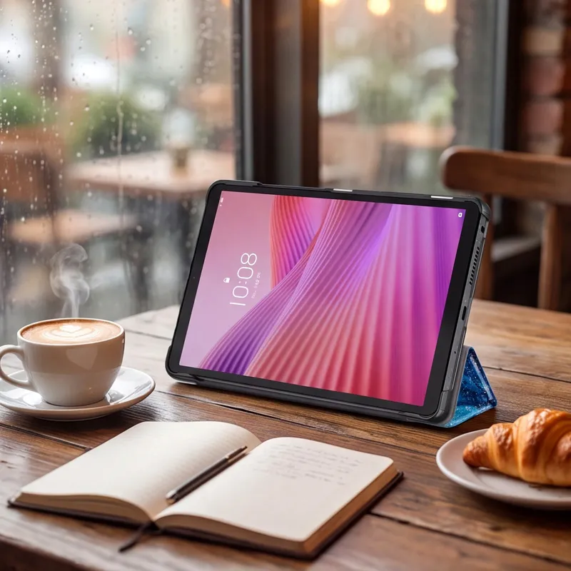 Etui Do Lenovo Tab One 8.7 TB305FU TB305XU Z Podstawką - Sea Waves