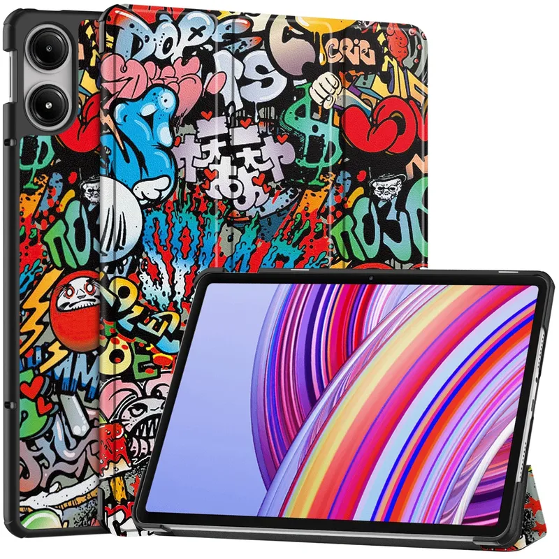 Etui Graficzne Do XIAOMI Redmi Pad Pro 12.1 2024 Z Klapką - Graffiti
