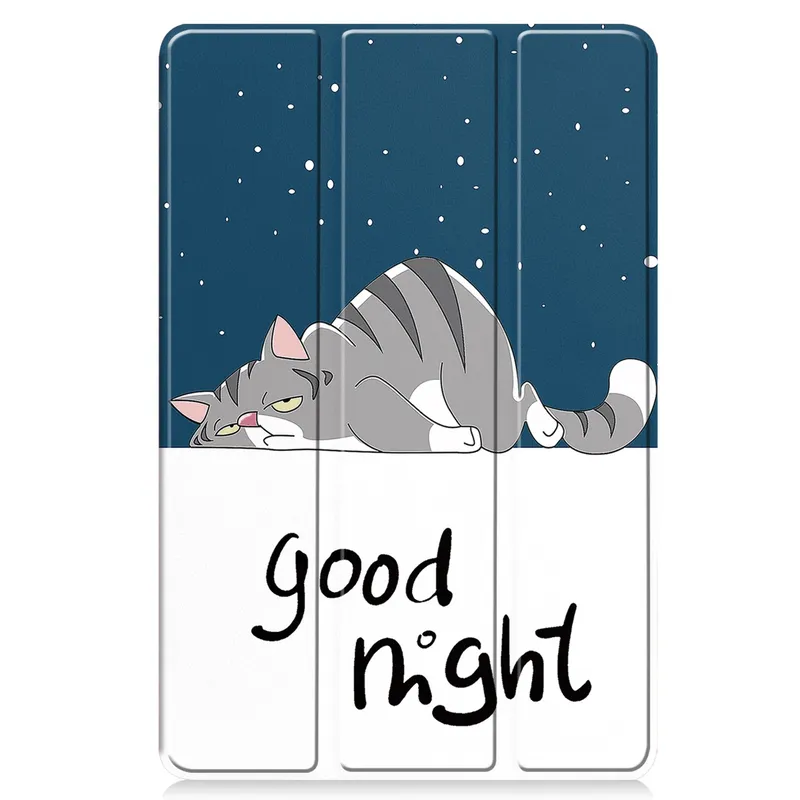 Etui Graficzne Do Lenovo Tab 10.1 2025 Z Klapką - Cat