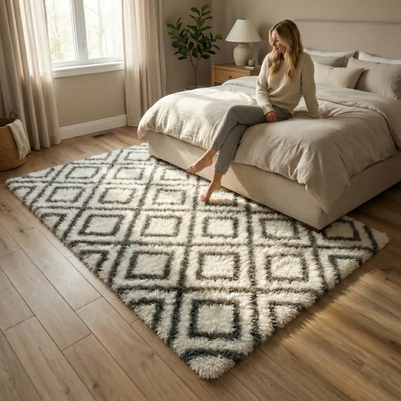 Dywan Shaggy Decor 300x200 cm – - Biały