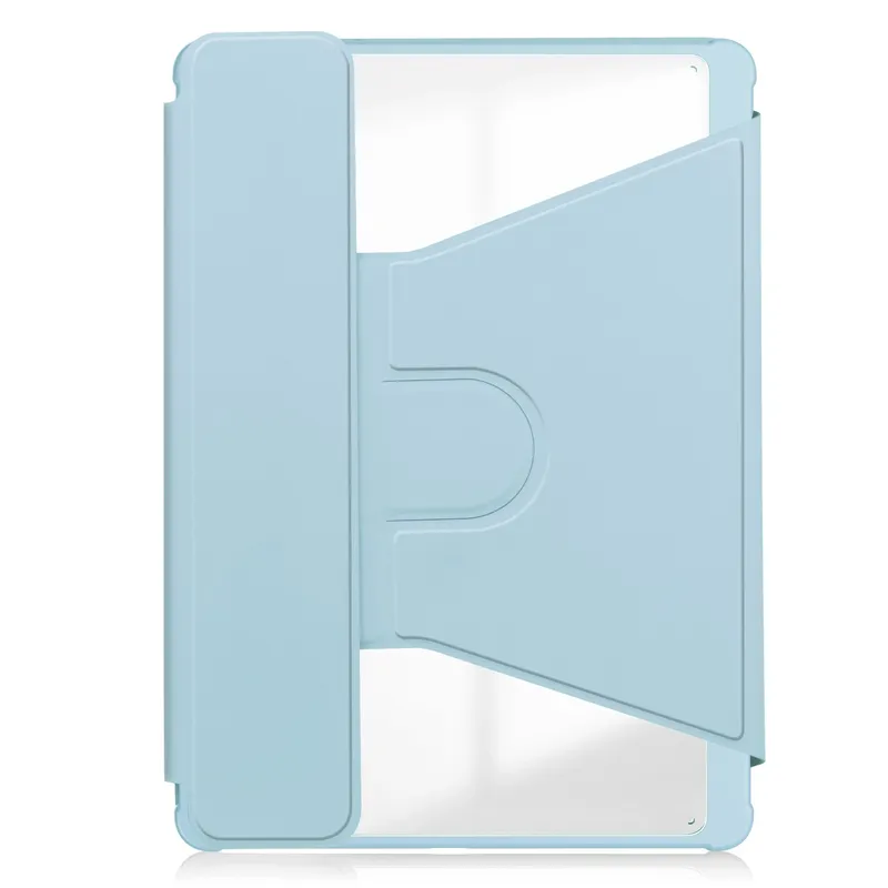Etui 360 Z Klawiaturą Do SAMSUNG Galaxy Tab S9/S10 FE 10.9 - Niebieski