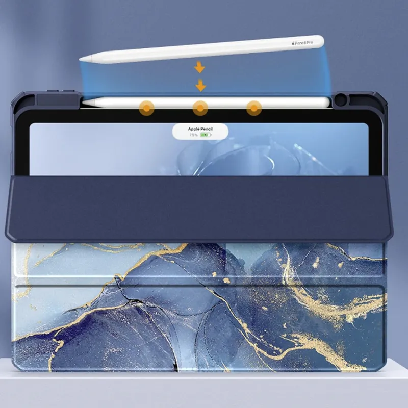 Etui Do IPad 10.9 2022 Gen 10 / IPad 11 2025 Z Podstawką - Morskie