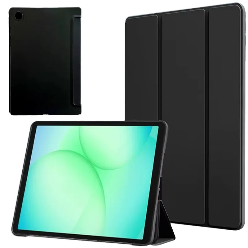 Etui Do SAMSUNG Galaxy Tab A11+ A9+ 10.9 Z Podstawką - Czarny