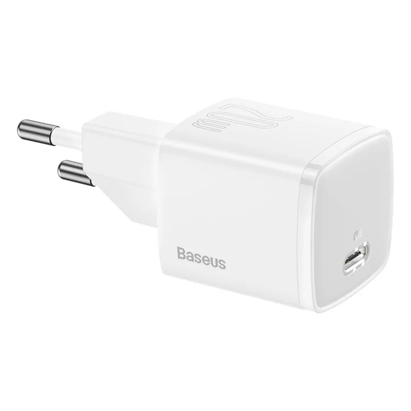 Ładowarka Sieciowa BASEUS Cube 20W USB-C Szybka - Biała
