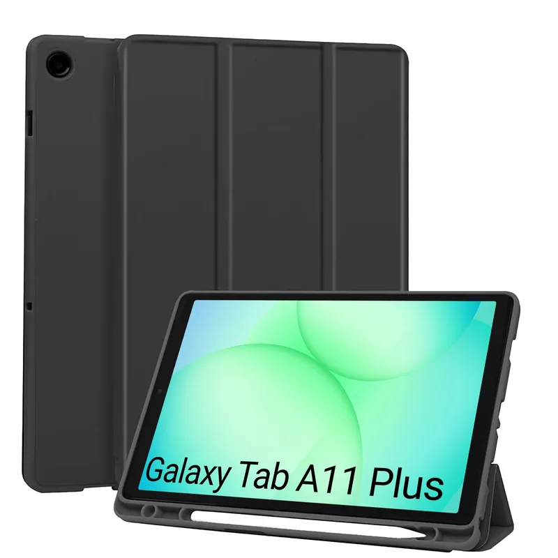 Etui Do Galaxy Tab A11+ Plus A9+ Plus 11 2025 Z Miejscem Na Rysik - Czarny