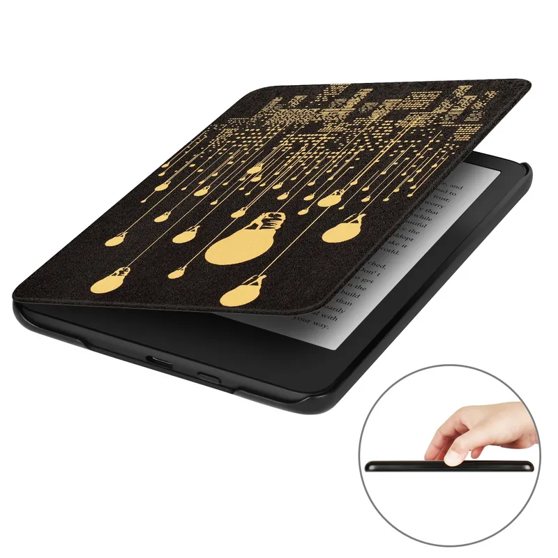 Etui Graficzne Do Kindle Paperwhite 6 Colorsoft Signature Edition - Lamps