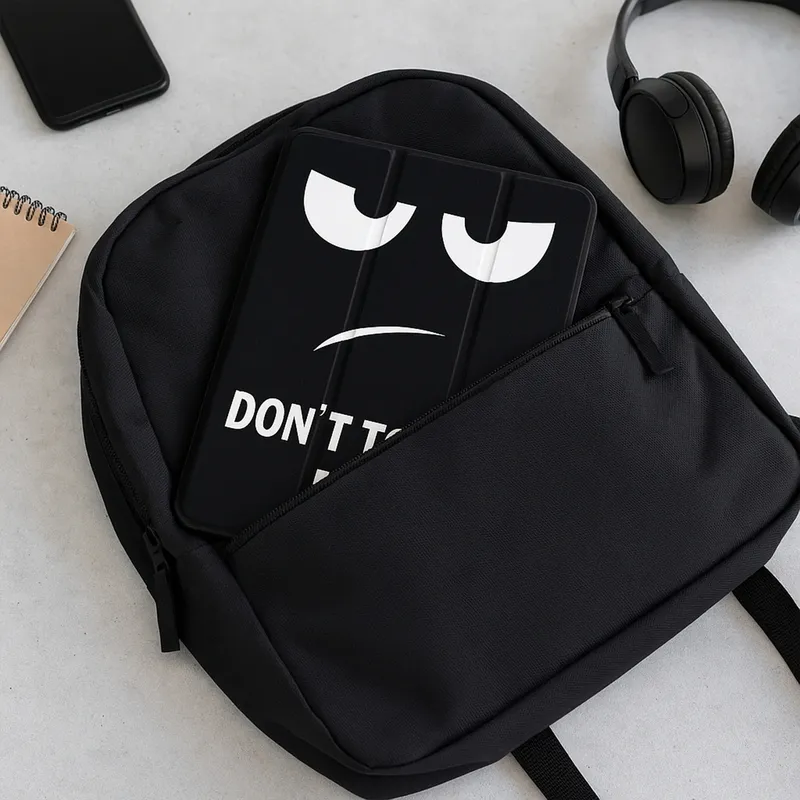 Etui Graficzne Z Klapką Do XIAOMI Redmi Pad SE 8.7 2024 - Don't Touch Me