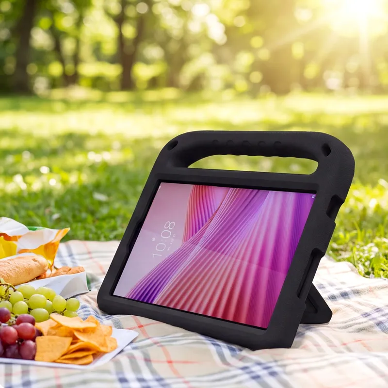 Etui Ochronne Lenovo Tab One 8.7 2025 TB305FU TB305XU Z Podstawką - Czarne