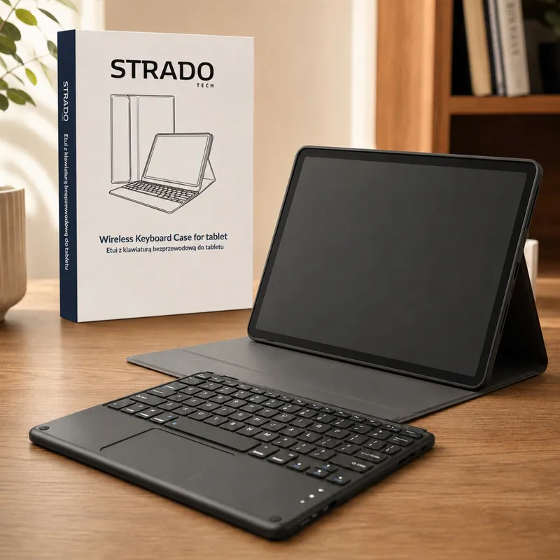 Etui I Klawiatura Do Lenovo Idea Tab 11 ZAFR0378PL TB336FU TB336ZU - Czarny