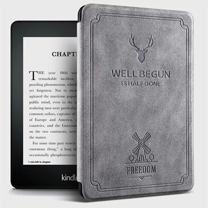 Etui Motto Do Kindle Paperwhite 6/COLORSOFT/SIGNATURE 7" - Brązowe