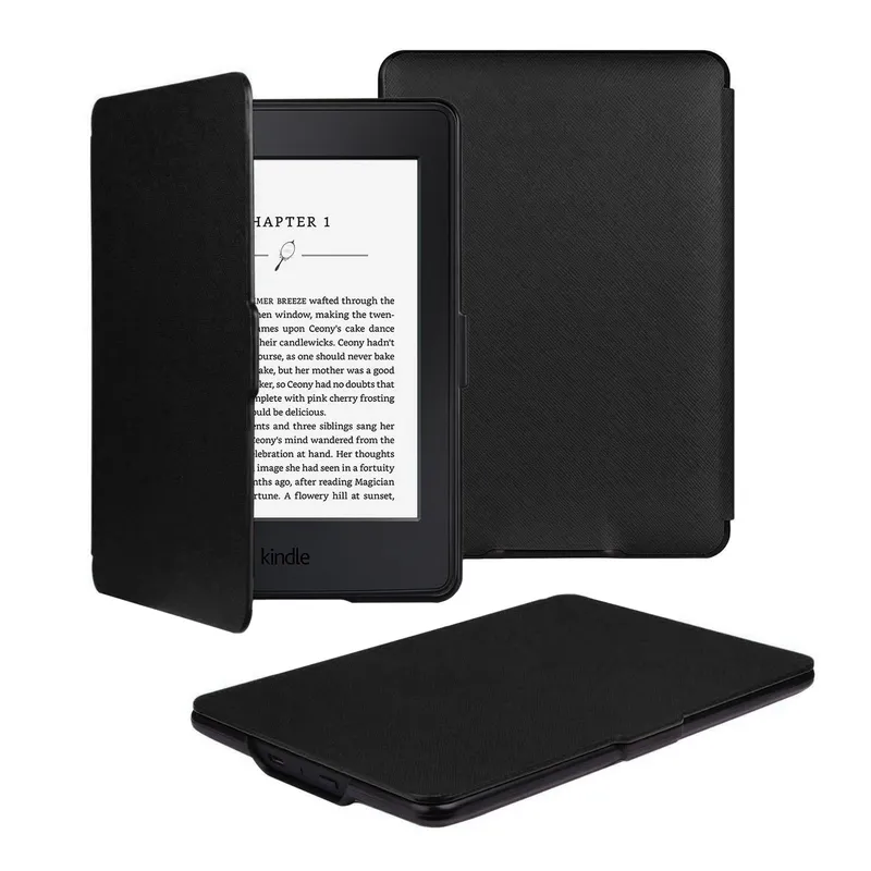Etui Do Kindle Paperwhite 1 2 3 Ochronne Z Podstawką - Czarne