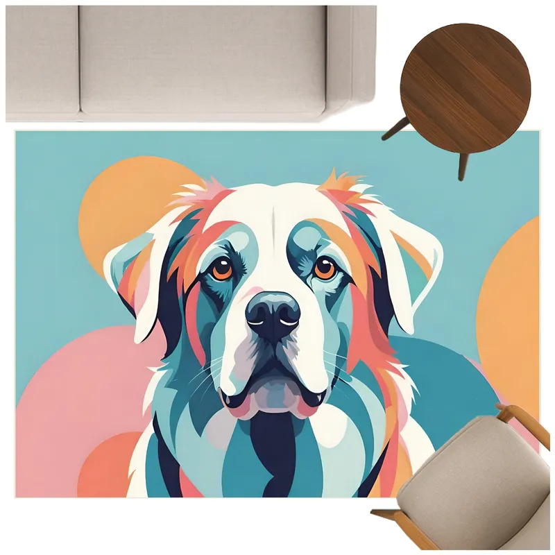 Dywan Gamingowy 3D ColorDog Nowoczesny Wzór Do Pokoju Gracza - ColorDog 170x120 cm