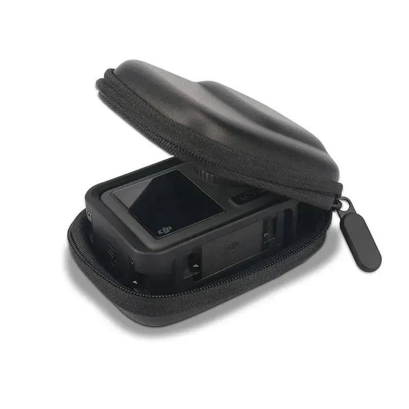 Etui Wodoodporne IP54 Do Kamery GoPro Hero I DJI Action - Czarne