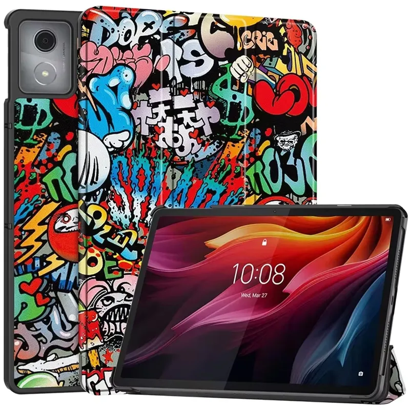 Etui Z Klapką Do Lenovo Tab K11 Plus 11.45" - Graffiti