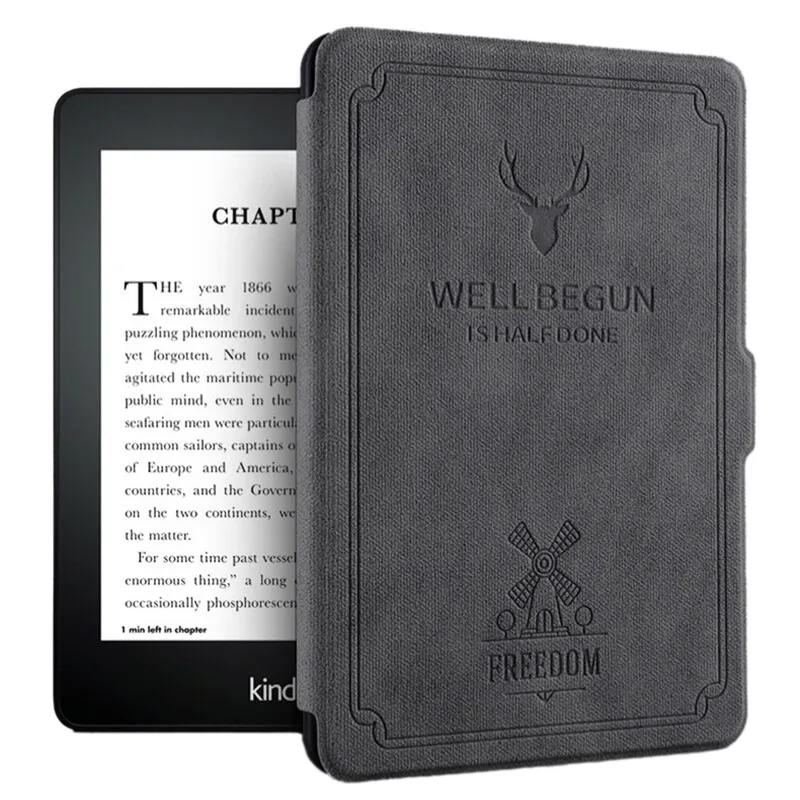 Etui Motto Do Kindle Paperwhite 6/COLORSOFT/SIGNATURE Edition - Szare