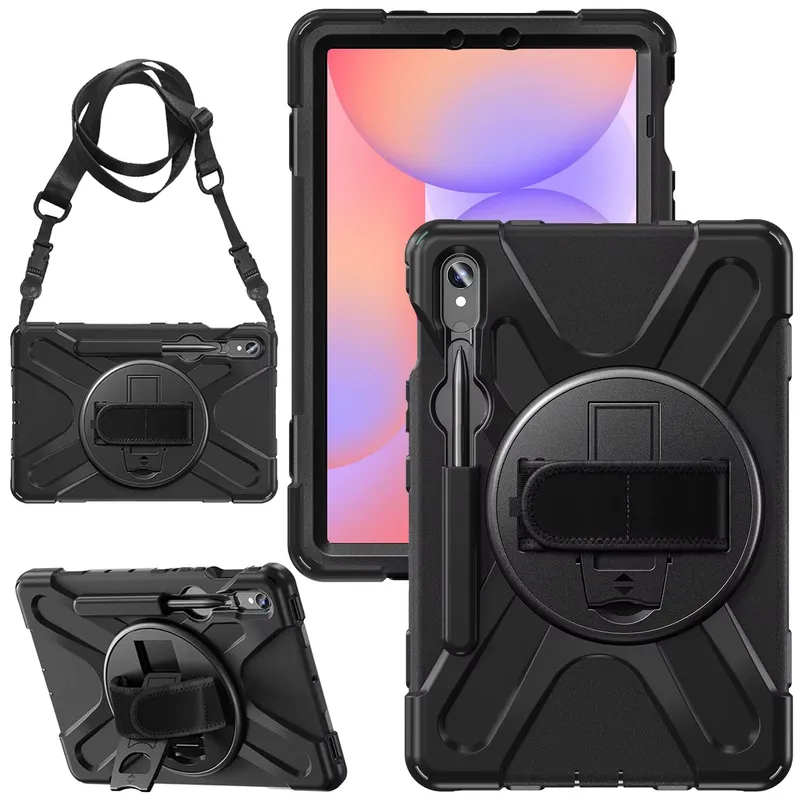 Etui Pancerne Do Galaxy Tab S10 LITE/S9 FE/S8/S7 10.9" - Czarne