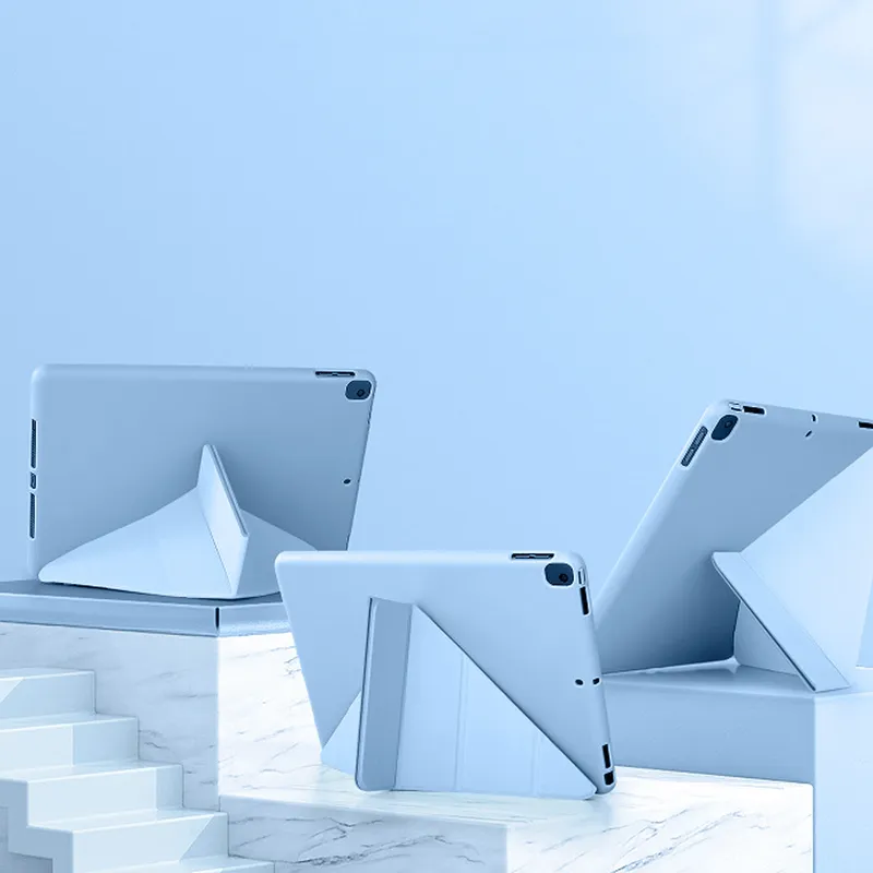 Etui Trifold Do IPad Pro 11 Gen 5 M4 2024 A2836 A2837 A3006 - Niebieskie