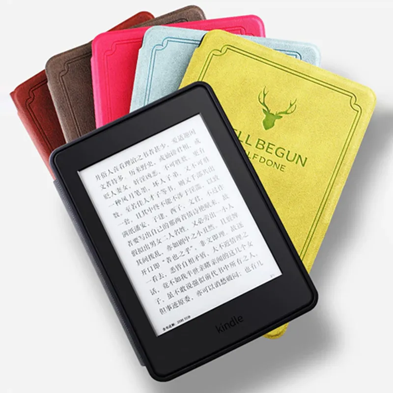 Etui Motto Do Kindle Paperwhite 6/COLORSOFT/SIGNATURE 7" - Brązowe