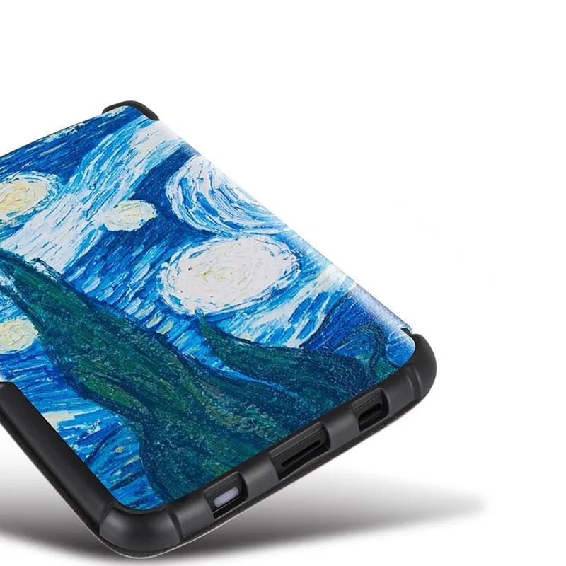 Etui Graficzne Do Pocketbook Touch Lux 4/5 627/616/628 - Wielokolorowe