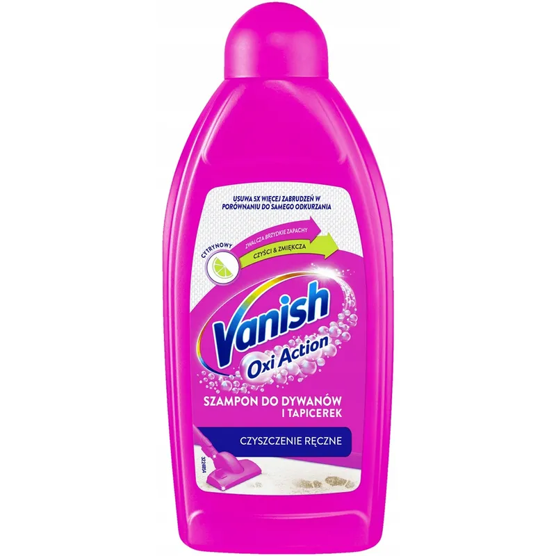 VANISH Oxi Action Szampon Do Dywanów I Tapicerki 500ml - Złoty