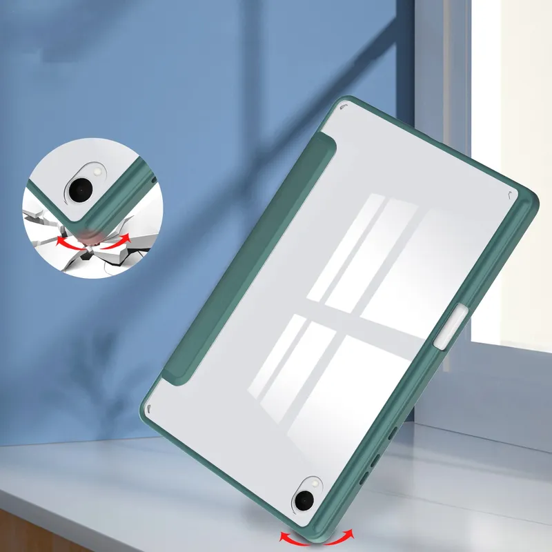 Etui Clear Pencil SAMSUNG Galaxy Tab S11 11 SM SMX736 - Zielone