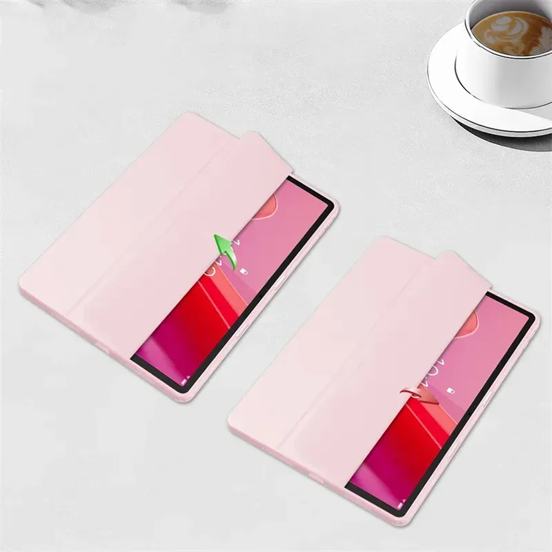 Etui Crystal Do Lenovo Tab M11 10.95 11 K11 K11E TB330 - Różowe