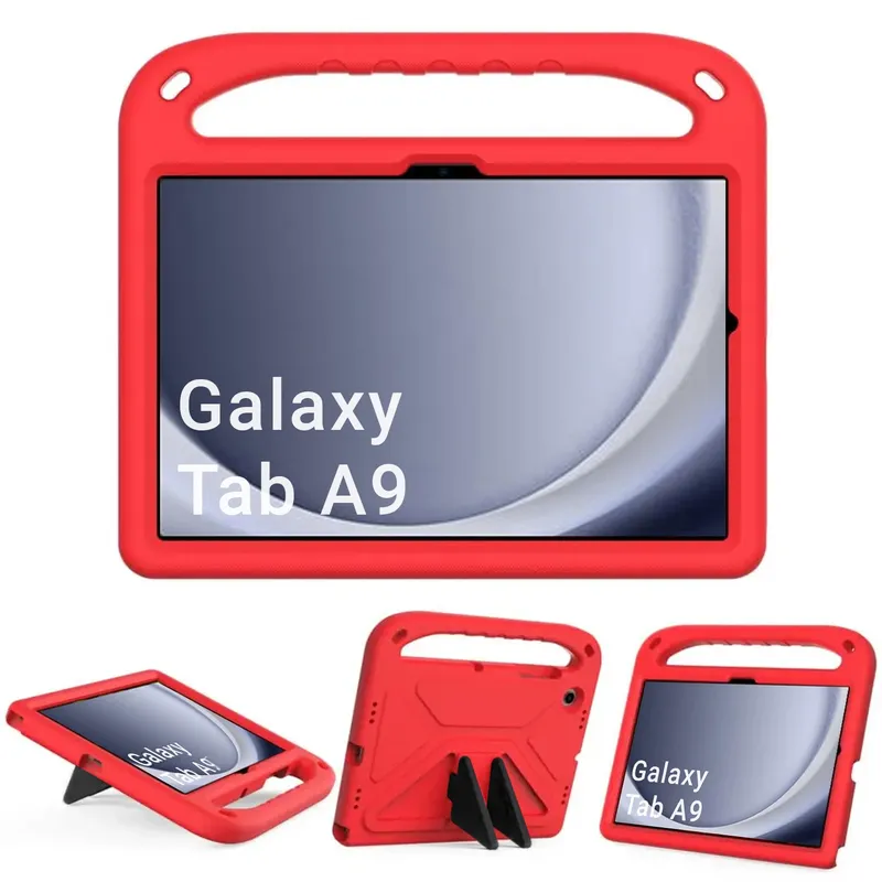 Etui FunColor Do SAMSUNG Galaxy Tab A9 8.7 X110/X115 - Czerwone
