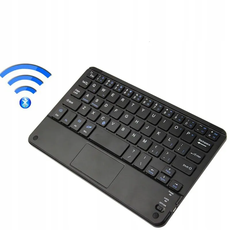 Etui Z Klawiaturą Bluetooth Do SAMSUNG Galaxy Tab A11+ 10.9" - Czarne