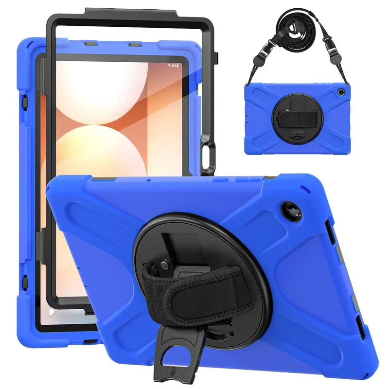 Etui Pancerne SAMSUNG Galaxy Tab A11 PLUS/A9 Plus 10.9" - Granatowy