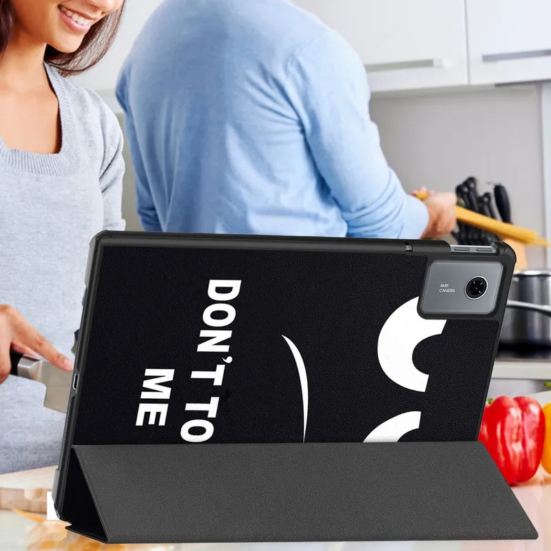 Etui Graficzne Do Lenovo Idea Tab 11 Z Klapką I Podstawką - Face