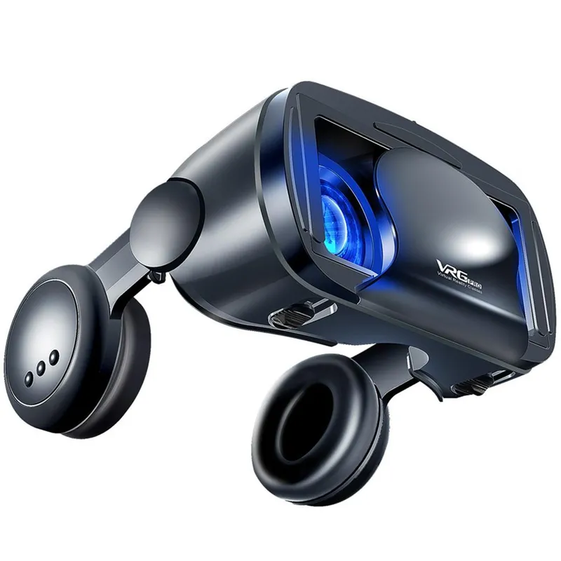 Okulary VR VRG Pro Plus Do Wirtualnej Rzeczywistości Gogle 3D - Czarny