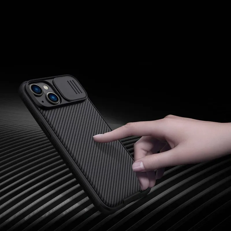 Etui NILLKIN CamShield Pro IPhone 14 Plus Ochrona Aparatu - Czarne